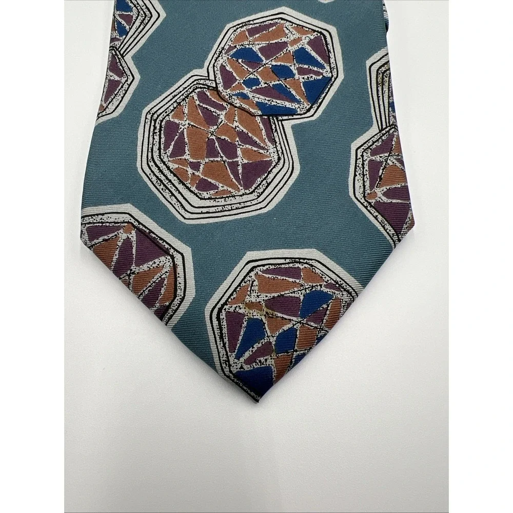 Christian‎ Dior Monsieur Tie All Silk Fabric Woven In Italy